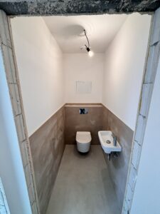 BDCihelna - Dokončení omítek wc
